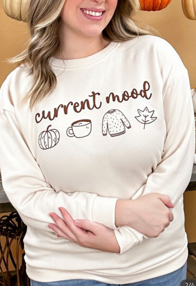 current mood pumpkin shirt