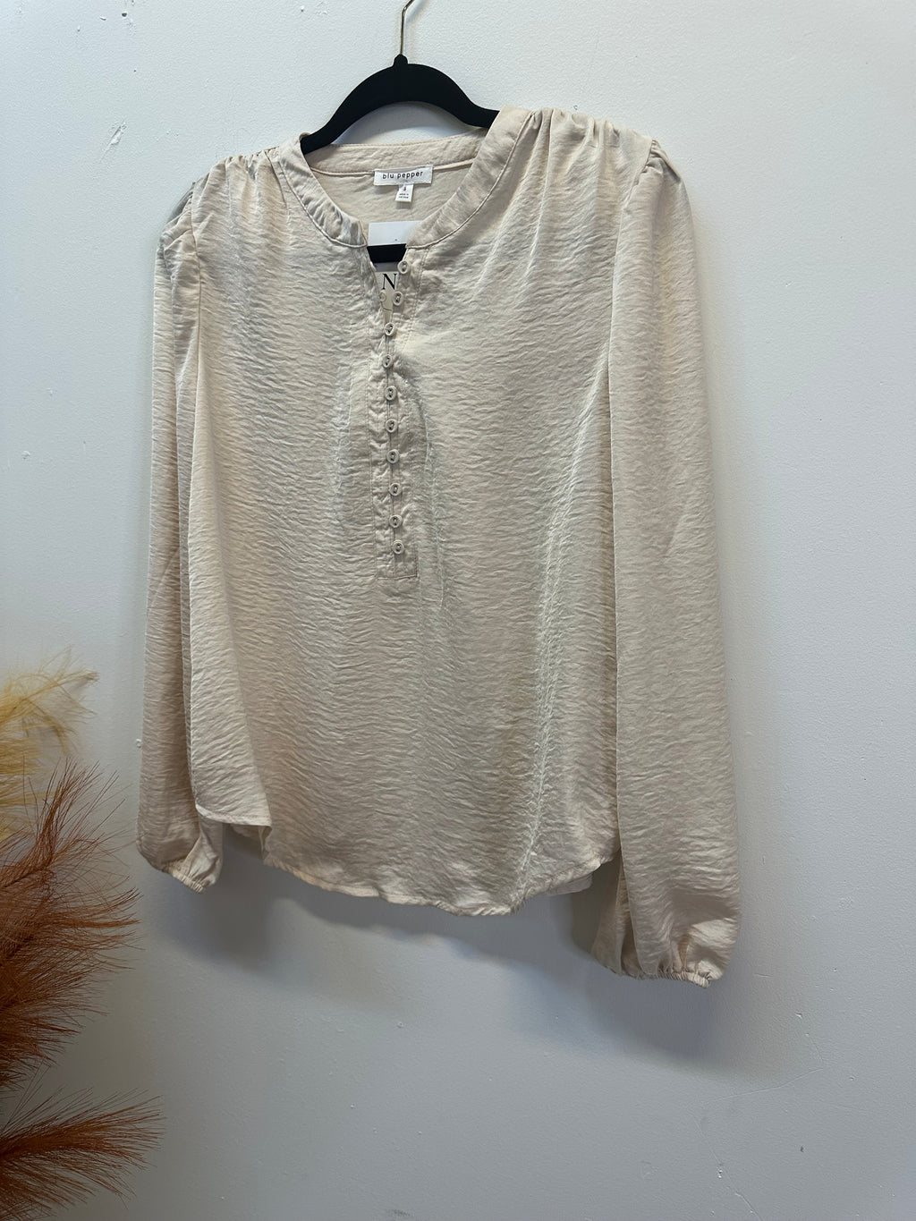 "Soft Focus" (champagne) reg & plus top