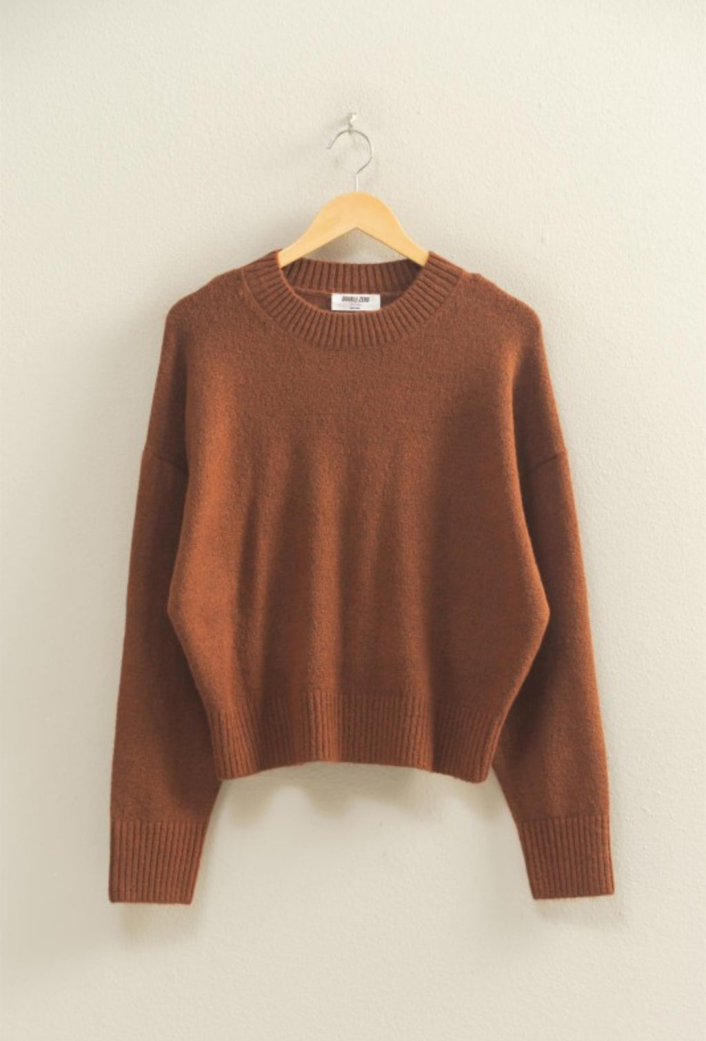 "Autumn Charm" (chestnut) sweater