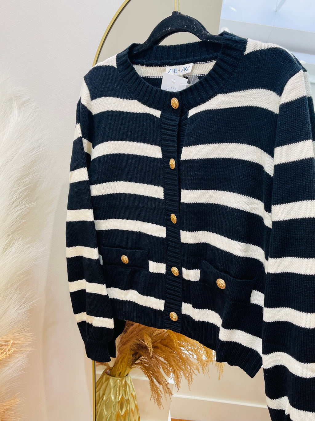 "Classier in Stripes" Sweater