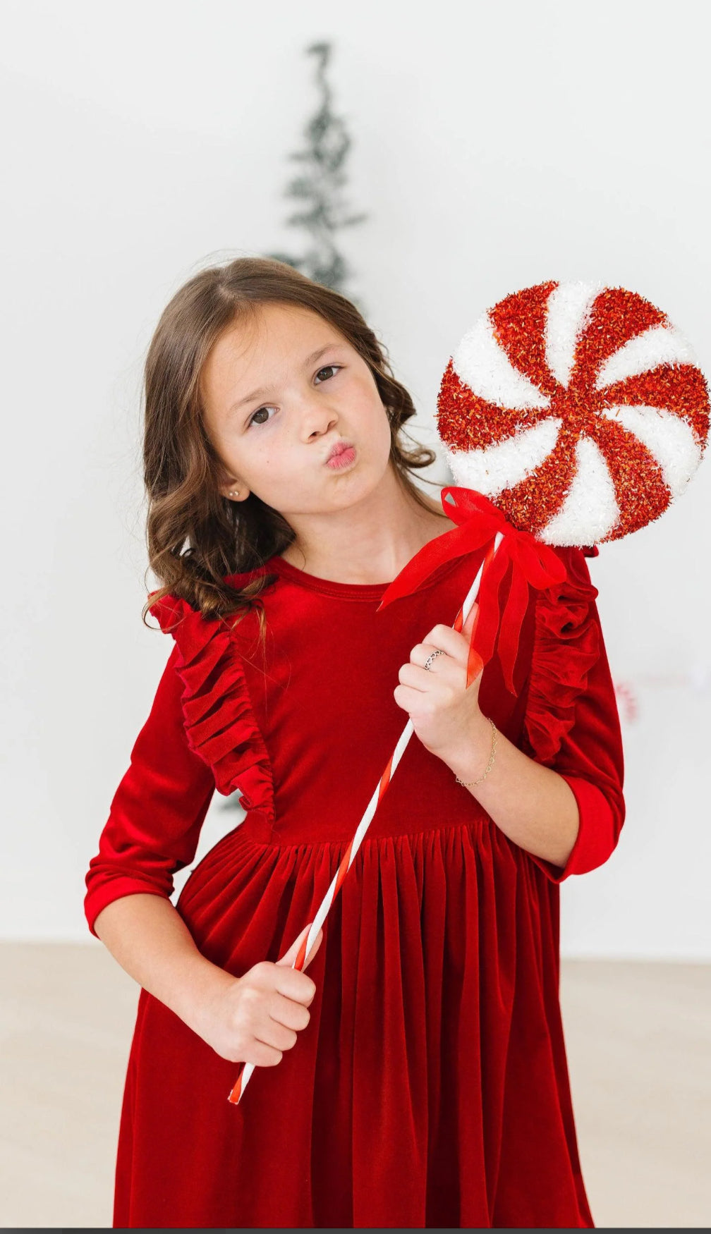 "Tis The Season" girls dress