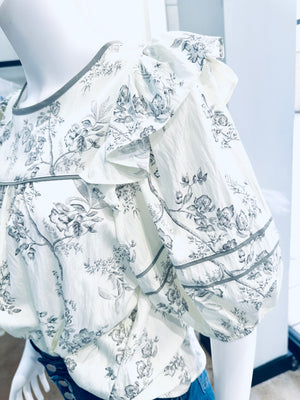 “Vintage Paths” top