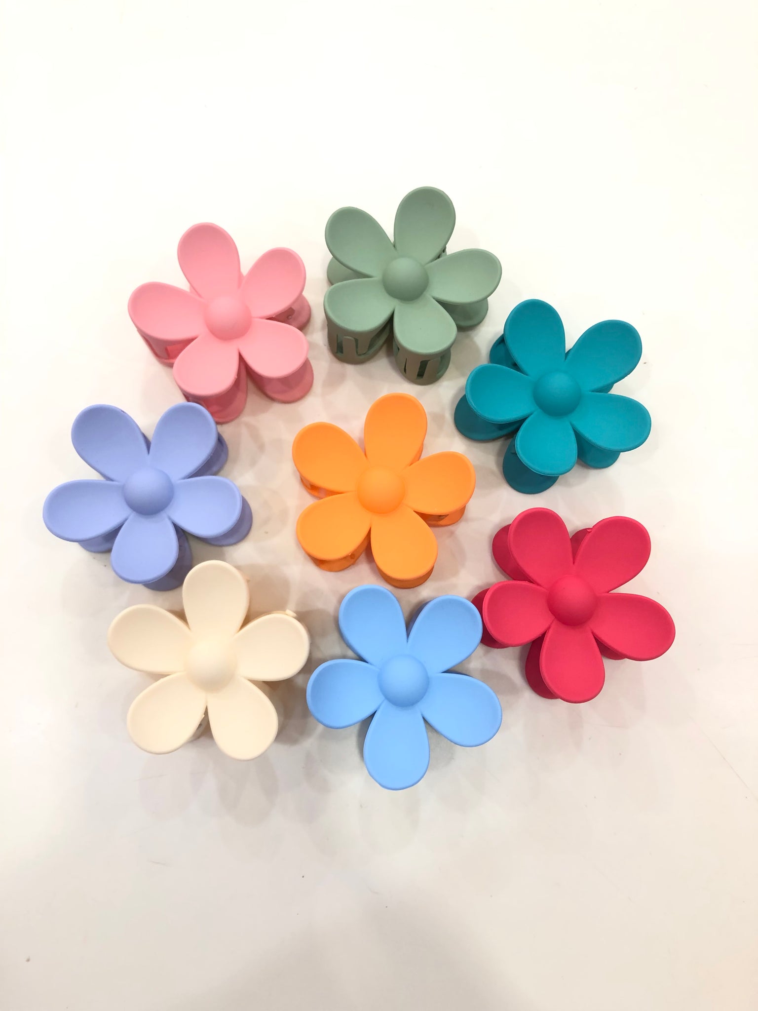 "Summer Flower" claw clips