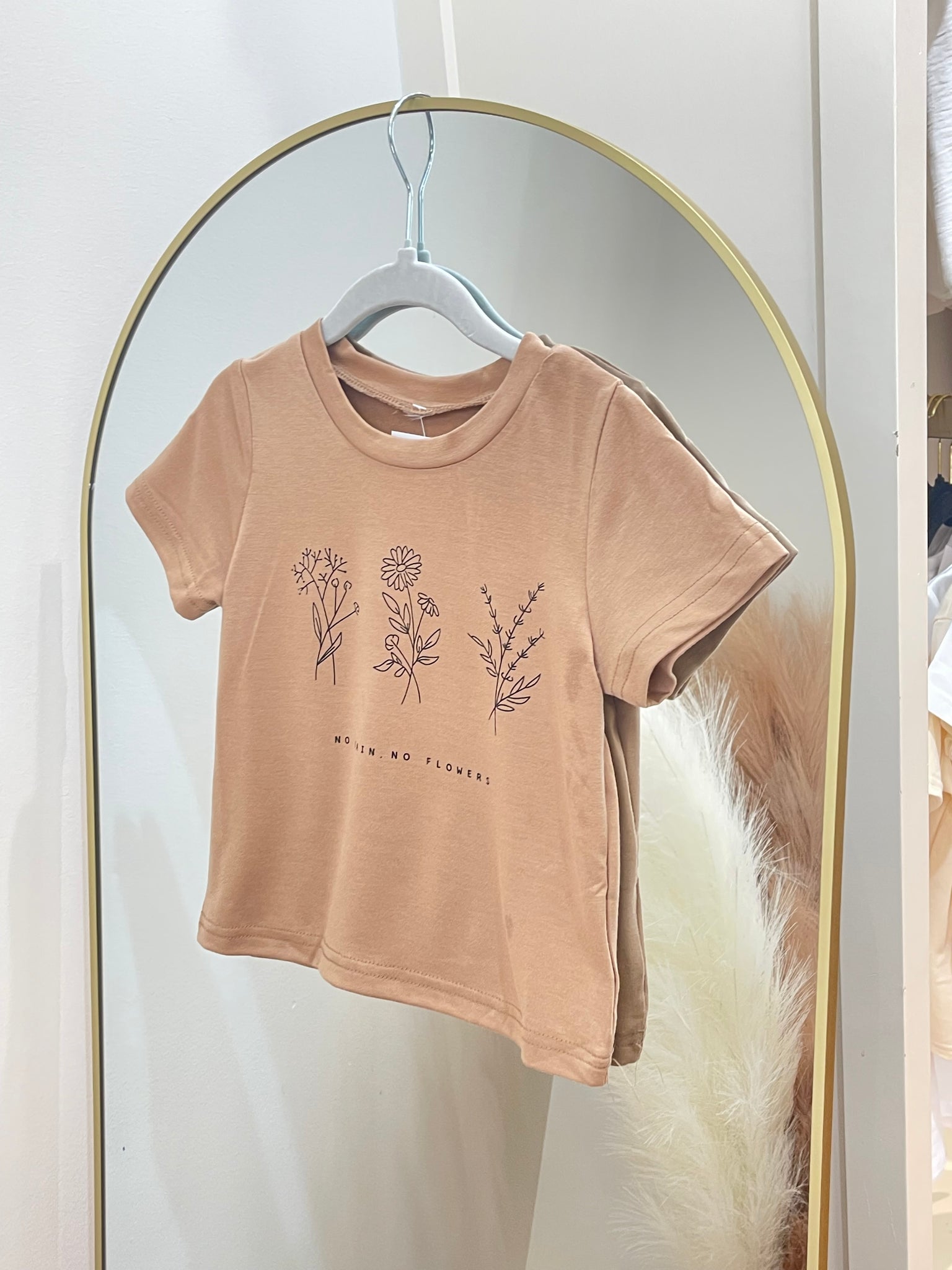 "No Rain" Little Girls Tee