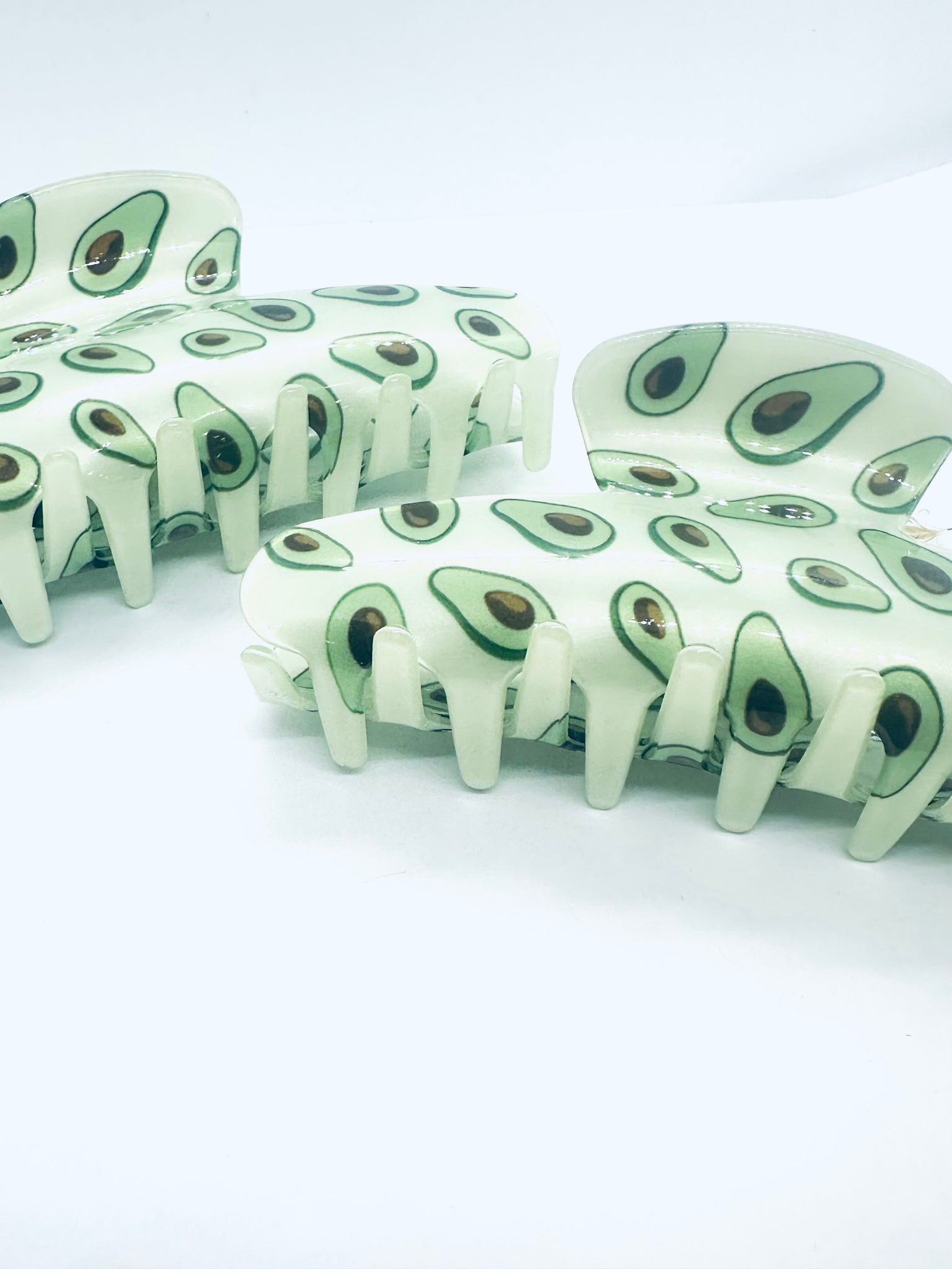 "Avocado" claw clip
