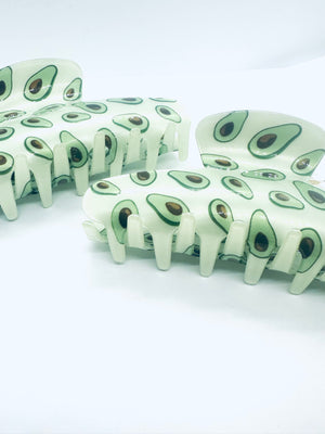 "Avocado" claw clip