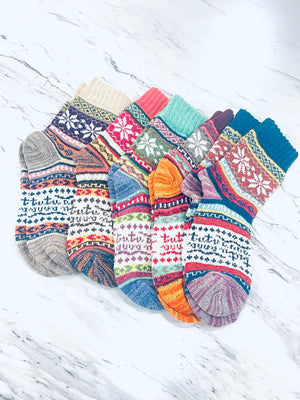 "Winter Warmth" unisex socks