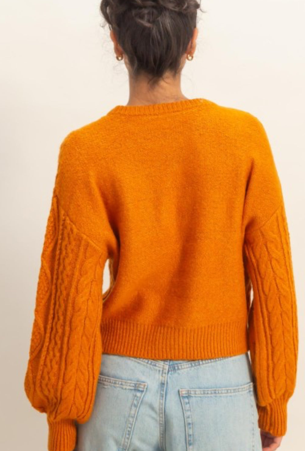 "One Pumpkin Latte" (caramel) sweater