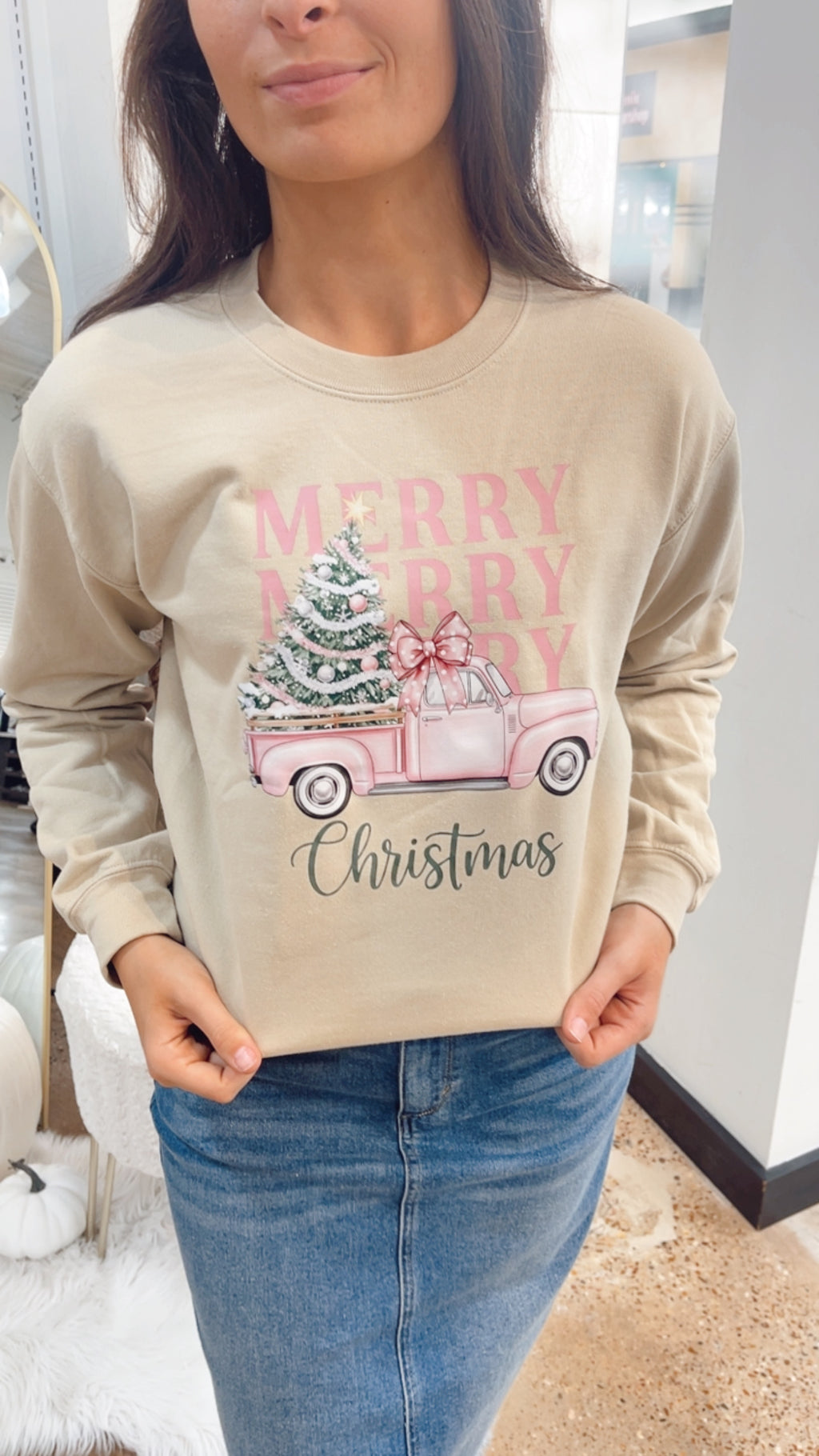 "Vintage Holiday"sweatshirt