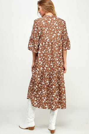 "Maple Bloom" dress