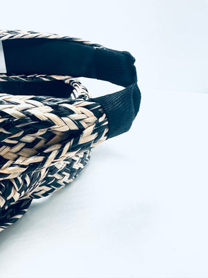 "Woven Together" (black) headband