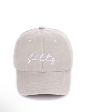 "Salty" (ash mocha) cap