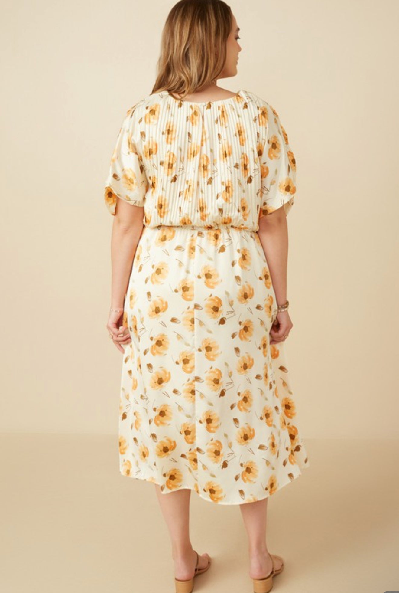 "When Fall Breezes Blow" plus dress