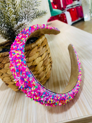 "Sassy in Sprinkles" Headband