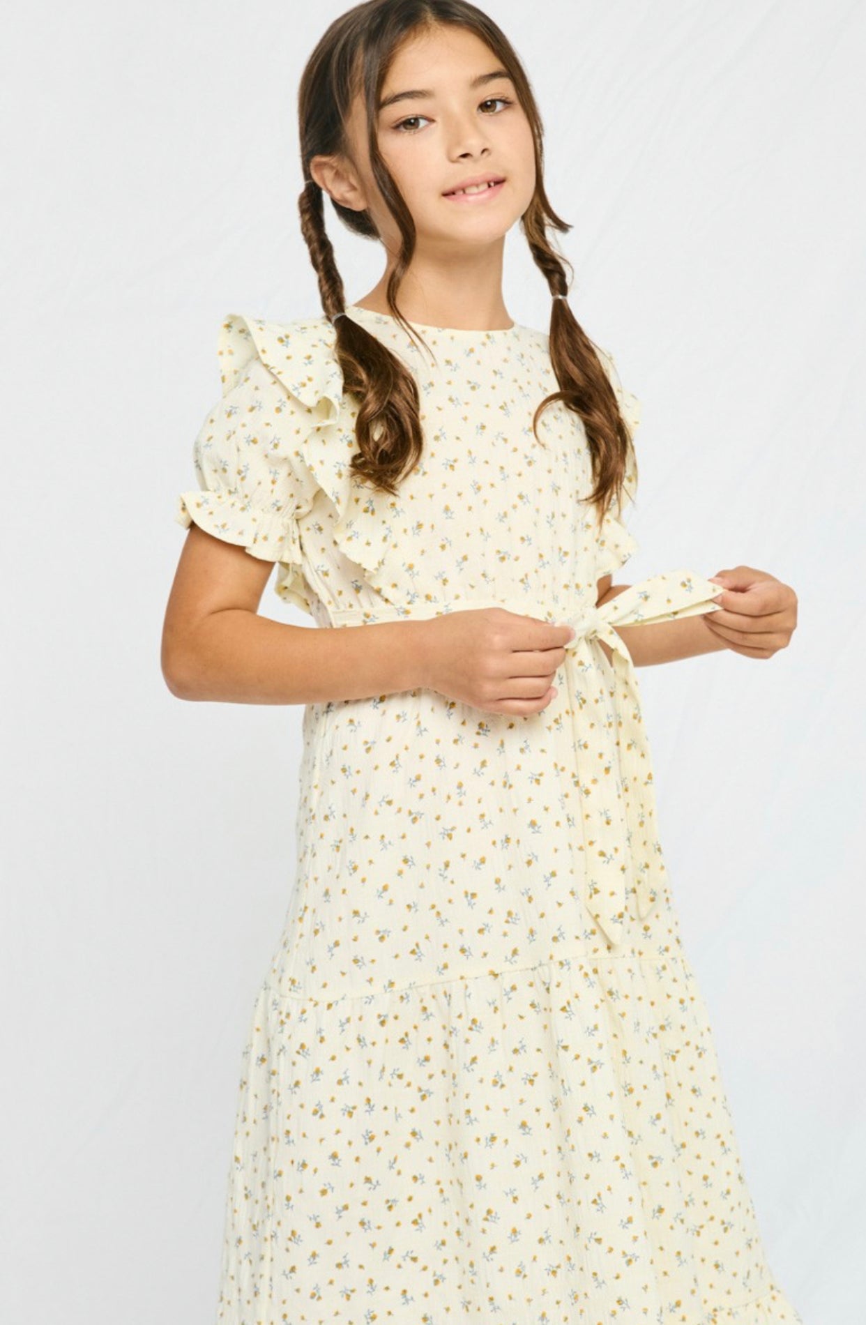 "Precious In Poppies" girls dress