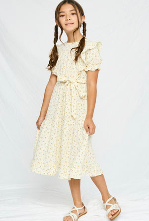 "Precious In Poppies" girls dress