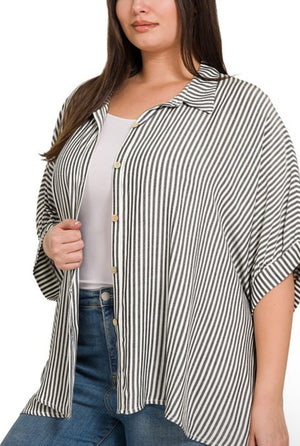 "By The Beach" (black) plus top