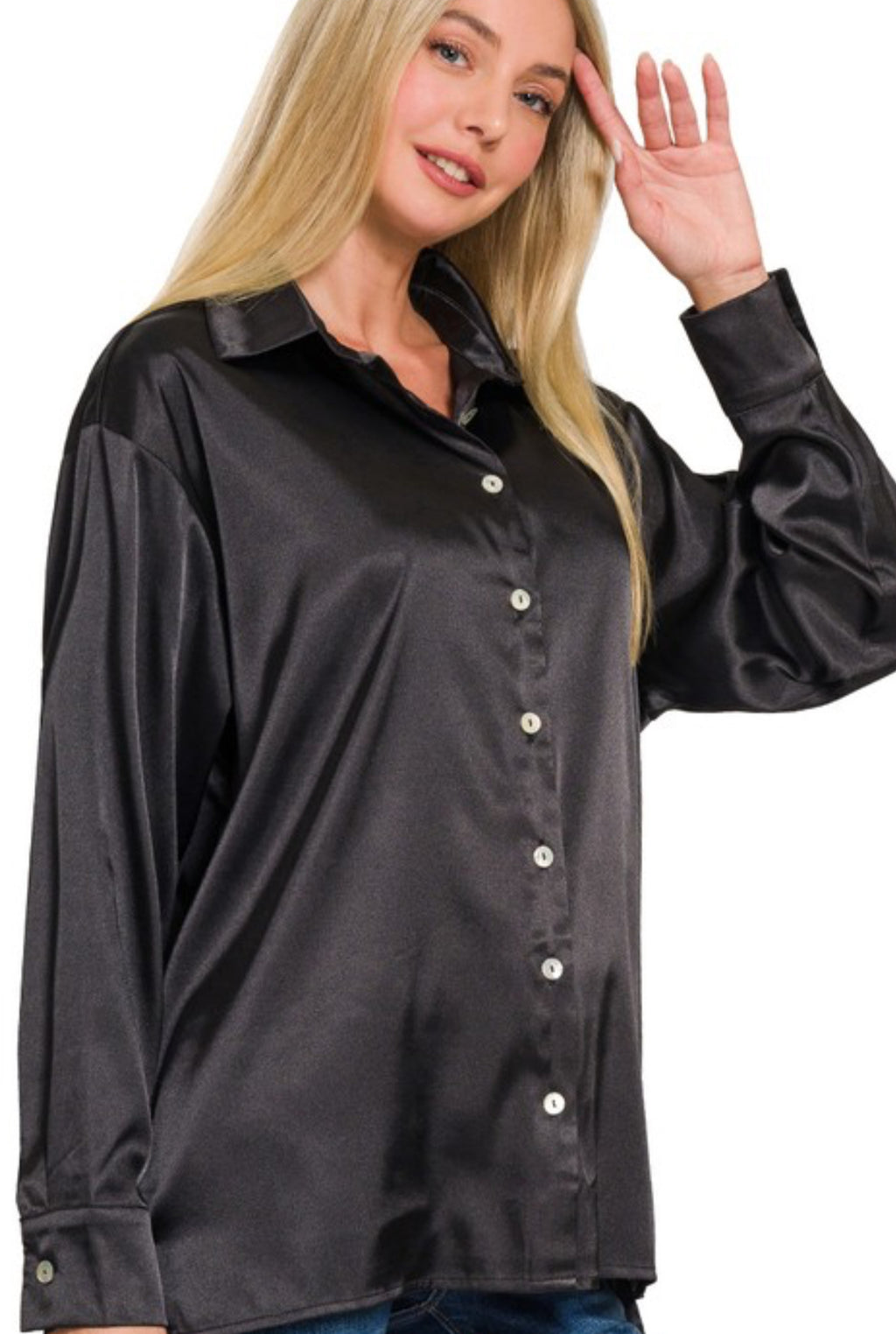 "Look At Her Shine" (black) high low too