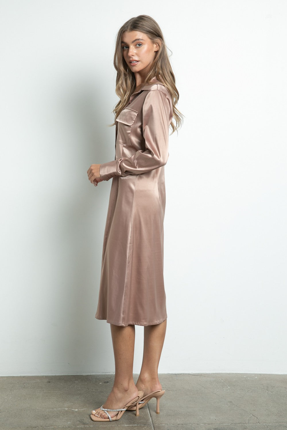 "Living In Luxury "(bronze) dress