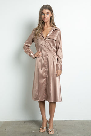 "Living In Luxury "(bronze) dress