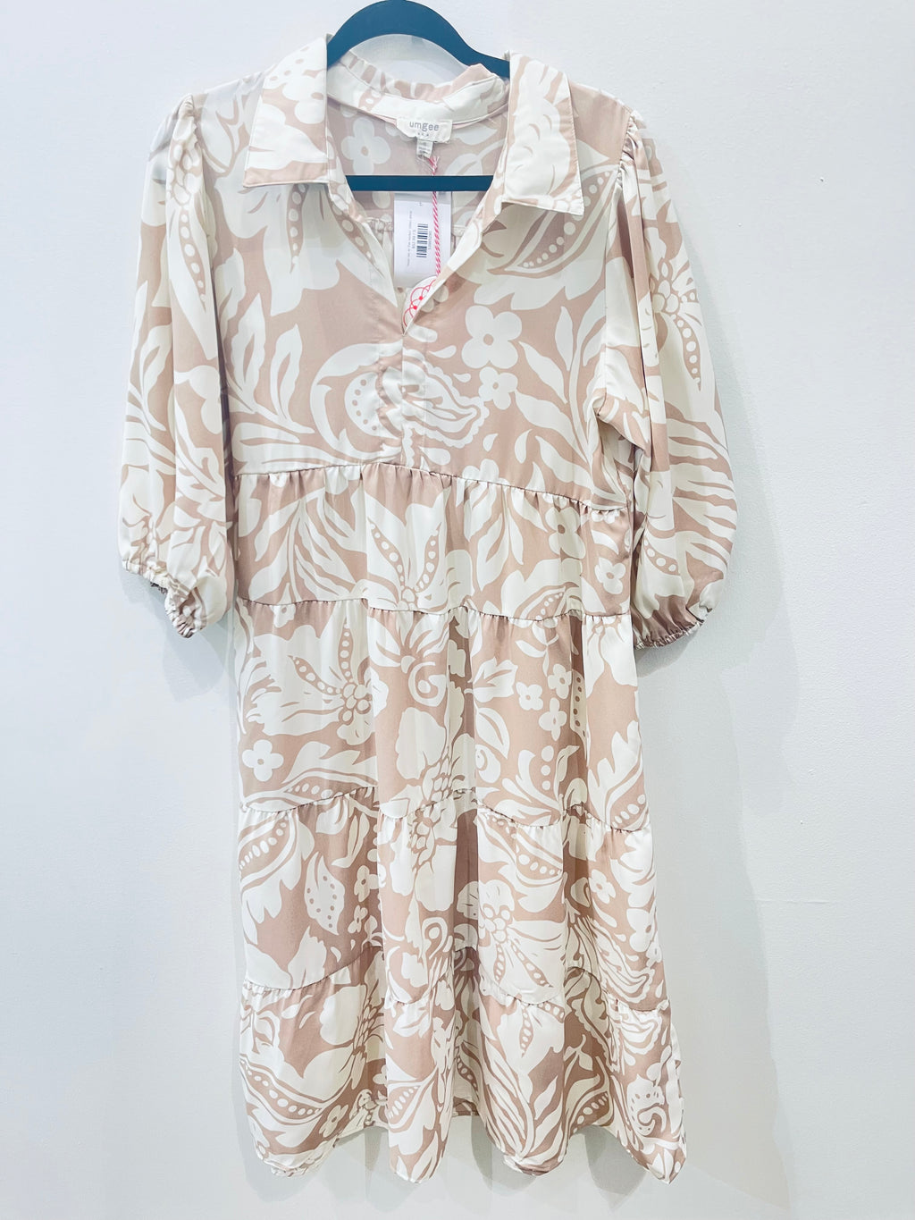 "Meet Me At The Harbor" (latte) dress