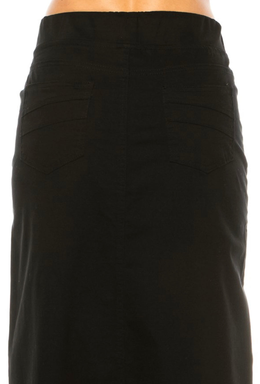 "Black Comfort" reg and plus Be-girl skirt