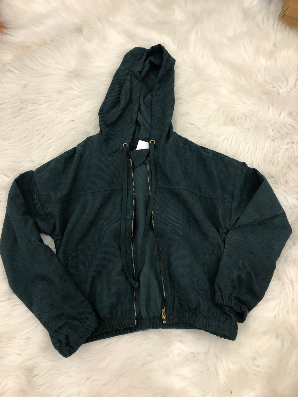 "Cabin Fever" (forest green) jacket