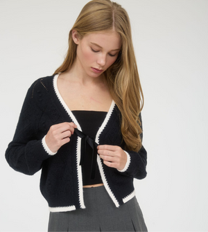 "Midnight Paris" Cardigan