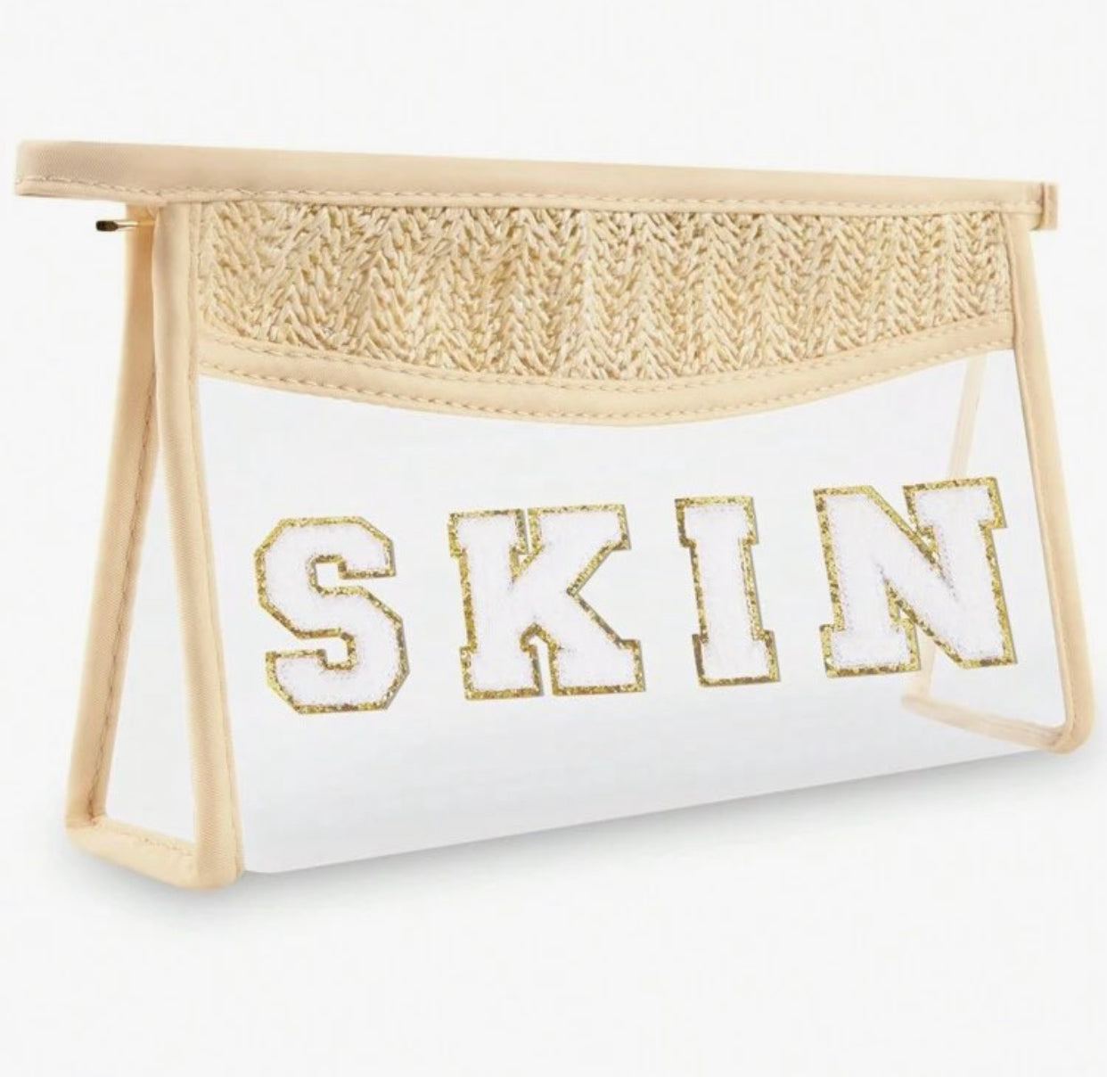 "Clearly Boho" cosmetic bags