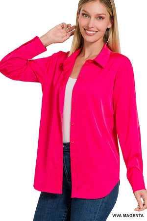 "Look At Her Shine" (hot pink) top