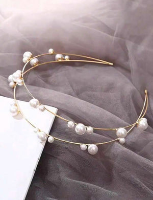 "Her Finest Pearls" headband