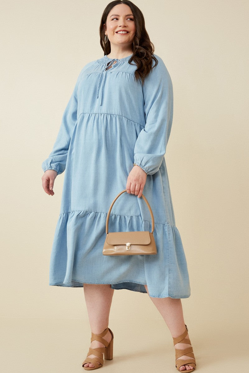 “Denim Days” plus dress