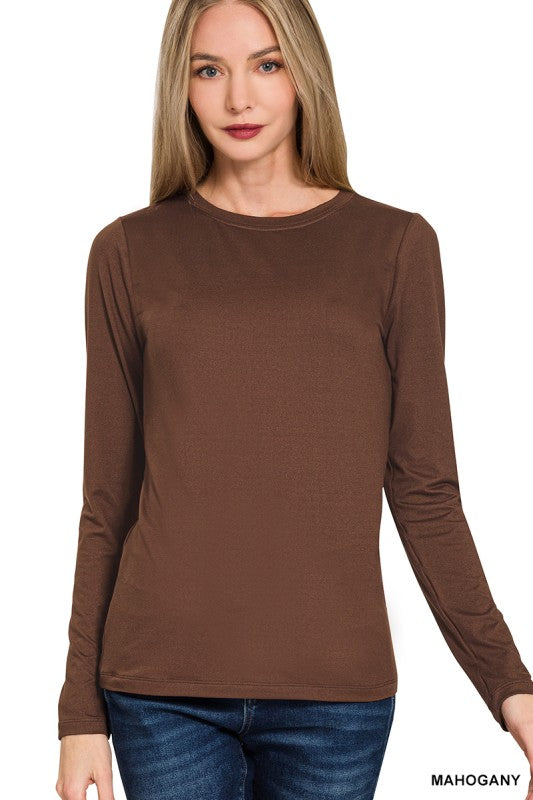 "Basically Perfect" (Mahogany) reg & plus top