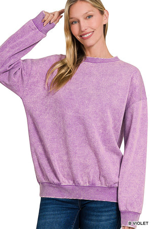 " Time To Shine" (Violet) Sweatshirt