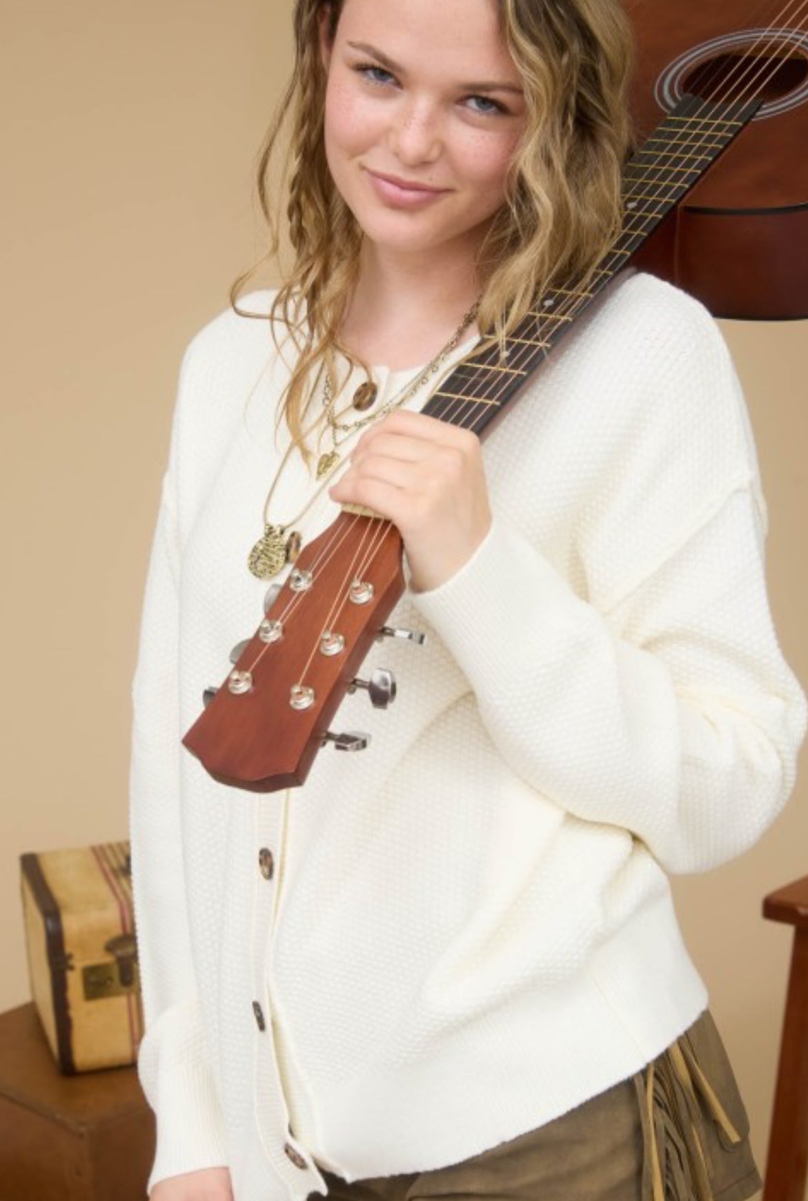 "Frosted Mornings" cardigan