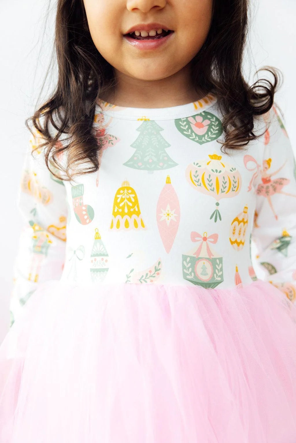 "Ballerina Christmas" tutu girls dress
