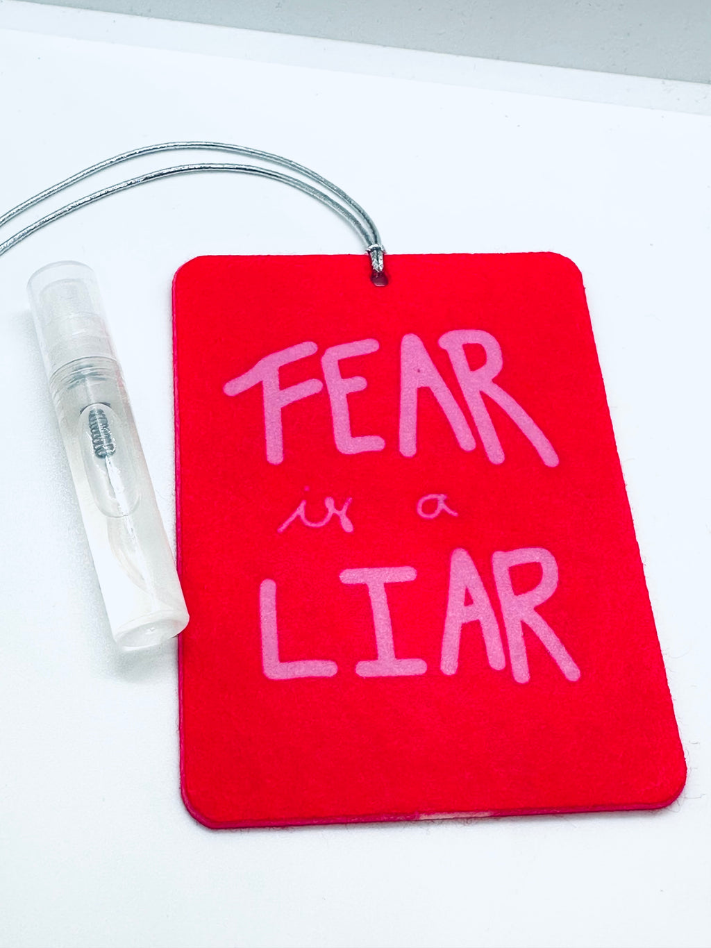 "Fear Is A Liar" car air fresheners