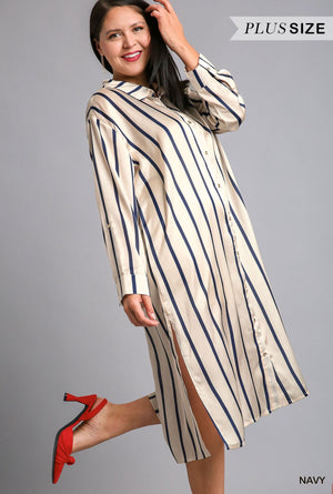 "Coastal Class" plus dress