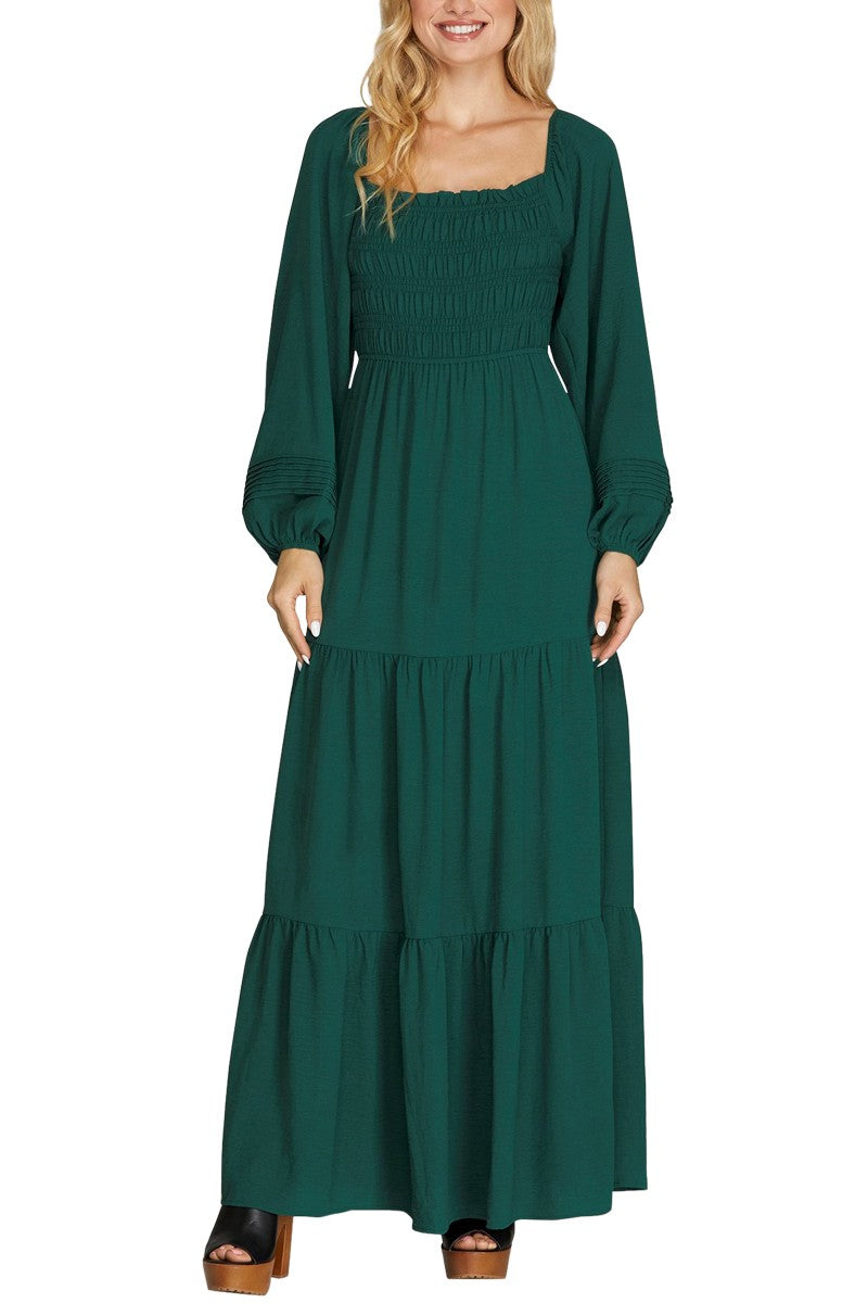 "Emerald Prairie"dress