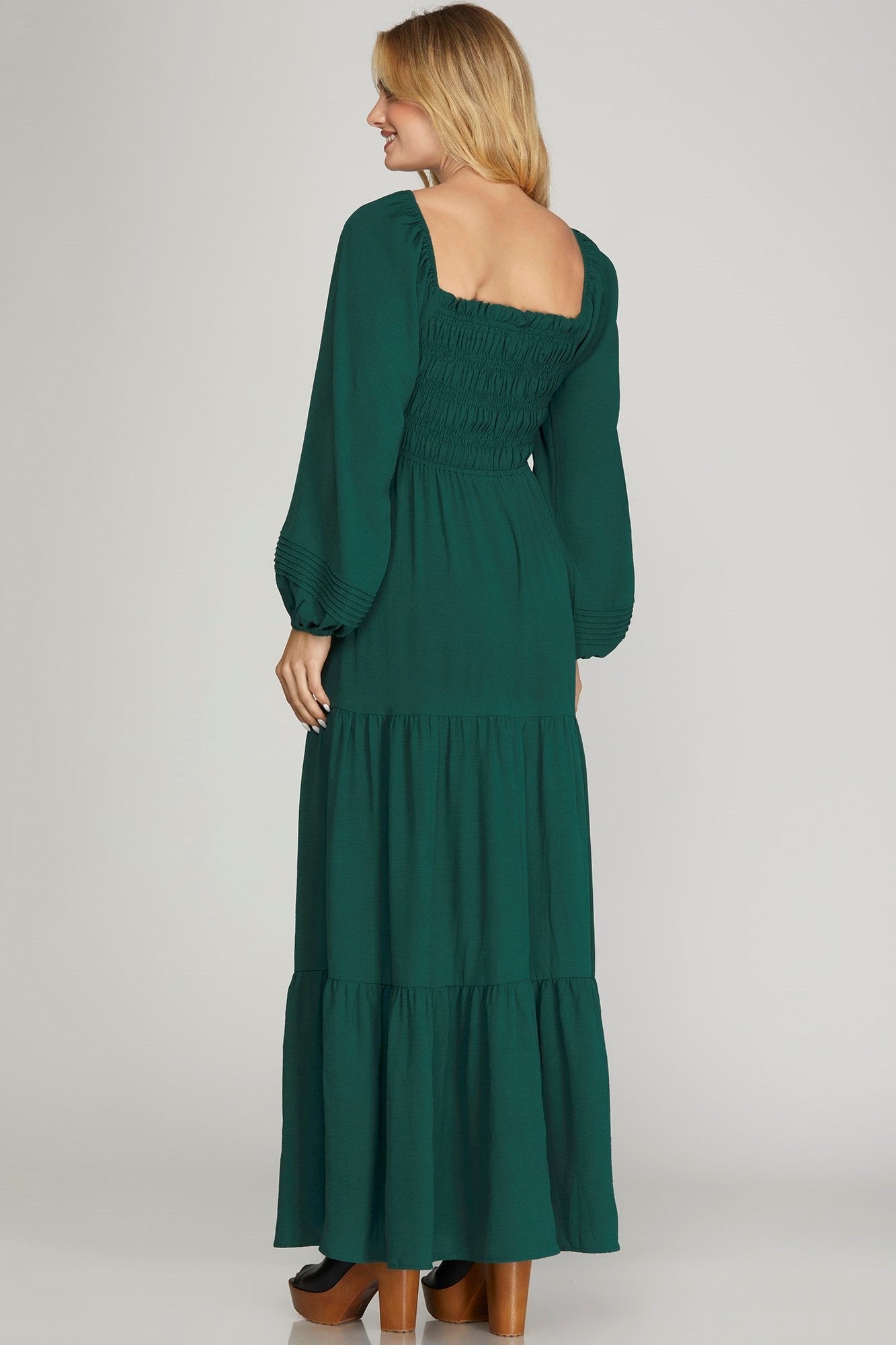 "Emerald Prairie"dress