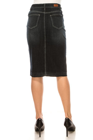 "Black Wash Extra Distress" Be-Girl skirt