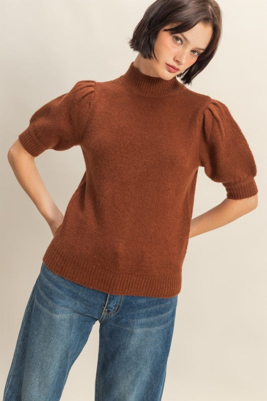 "Cocoa Clouds" top