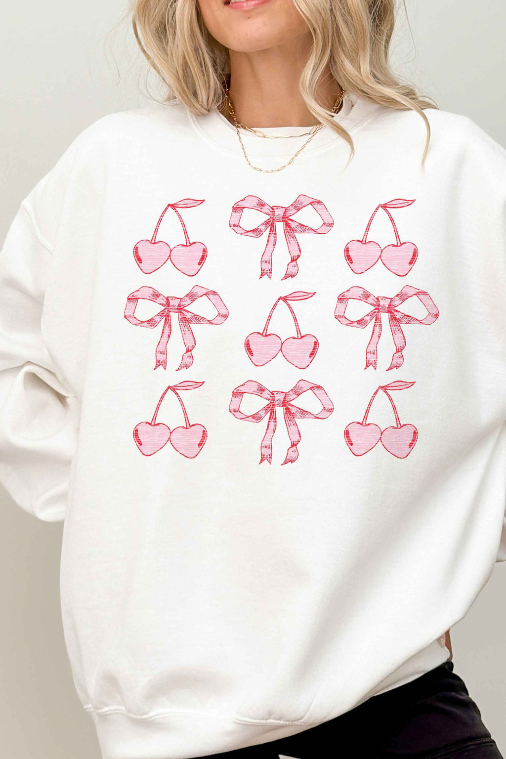 "Cherish the Love" (White) Sweatshirt