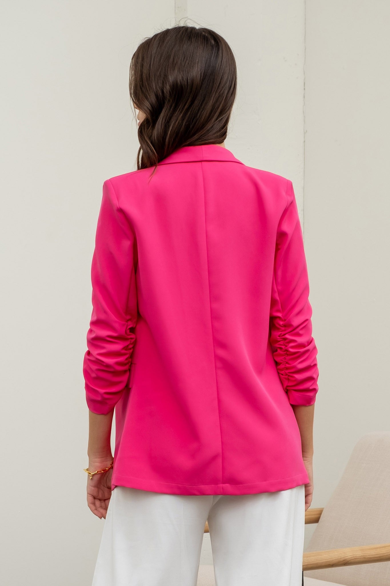 "Blazing The Way" (pink) blazer