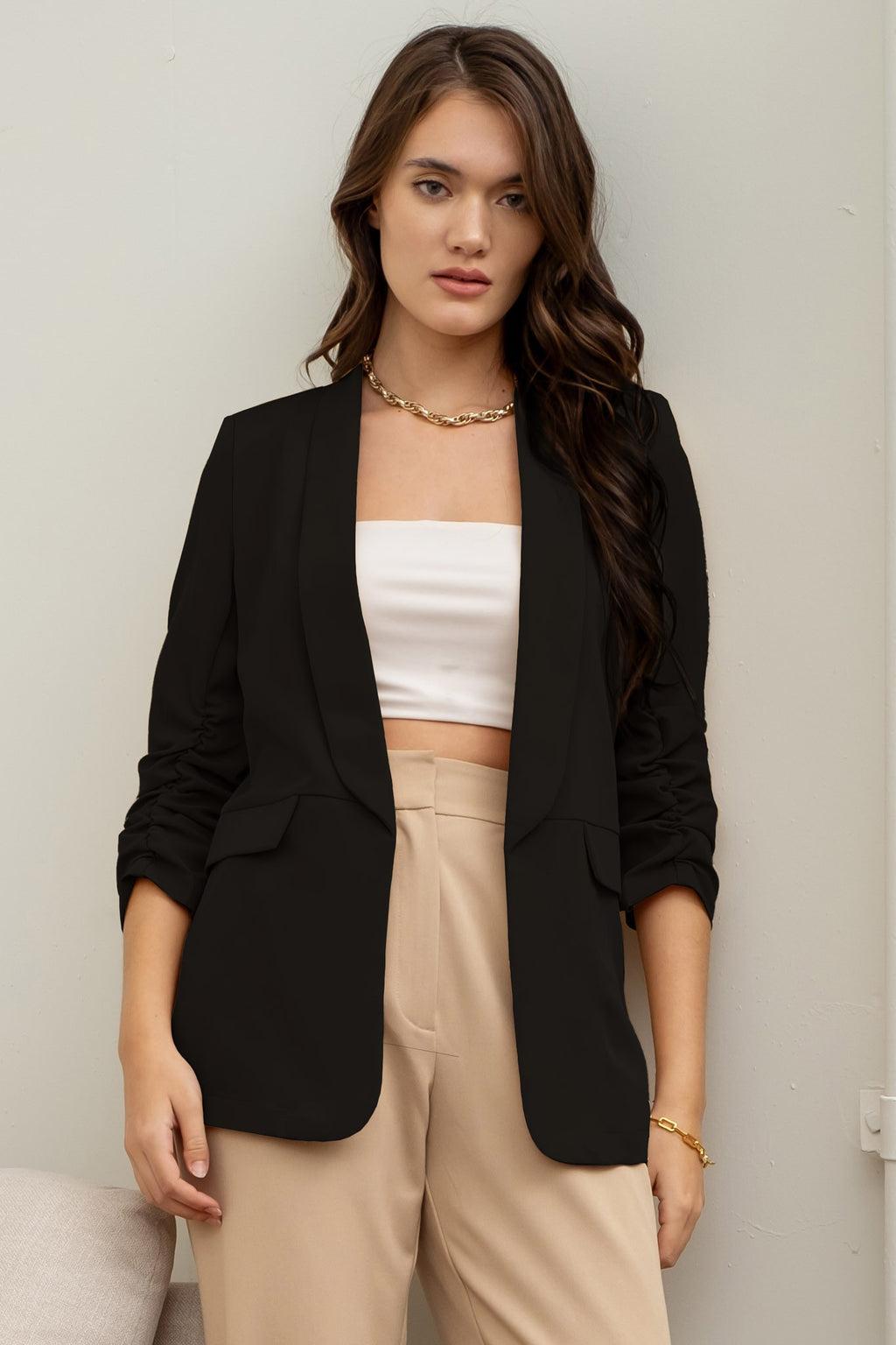 "Blazing The Way" (black) blazer