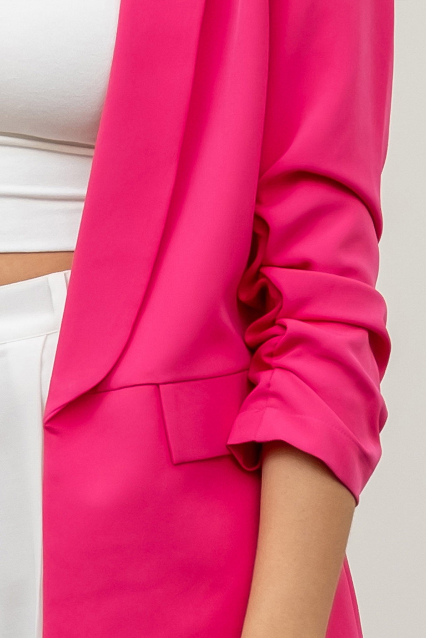 "Blazing The Way" (pink) blazer