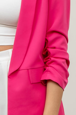 "Blazing The Way" (pink) blazer