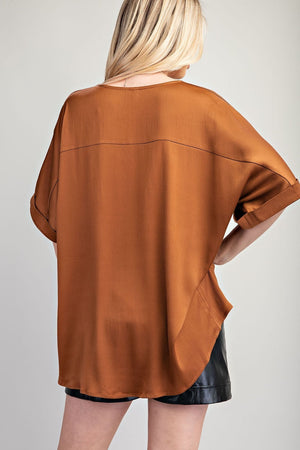 "Classier in Bronze" Top