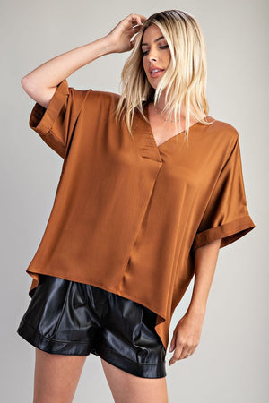 "Classier in Bronze" Top