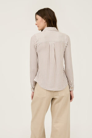 "Soft in Stripes" Curvy Top